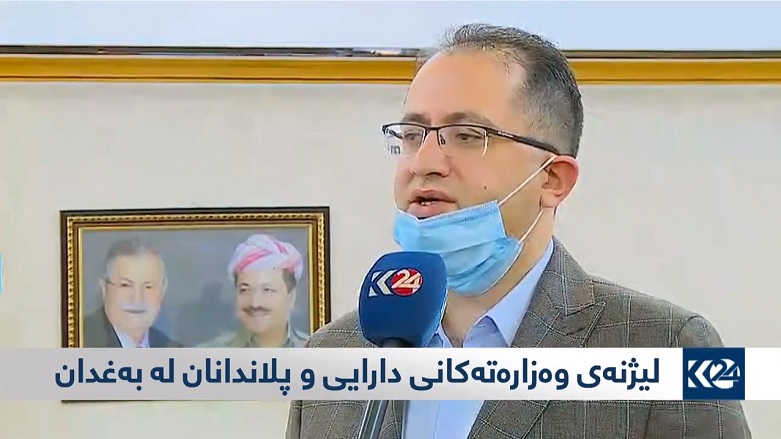 به‌مه‌به‌ستی به‌شداریكردن له‌ داڕشتنی پڕۆژه‌ یاسای بودجه‌ شاندێكی هه‌رێم له‌ به‌غدایه‌
